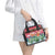 Guinea Bissau Christmas Shoulder Handbag with Santa Sleigh Reindeer Forest and National Flag Design - Wonder Print Shop