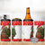 Indonesia Christmas 4 in 1 Can Cooler Tumbler with Komodo Dragon Santa Hat Christmas Tree and Red White Holiday - Wonder Print Shop