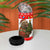 Indonesia Christmas 4 in 1 Can Cooler Tumbler with Komodo Dragon Santa Hat Christmas Tree and Red White Holiday - Wonder Print Shop