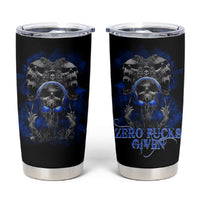 Skull Butterfly Demon - Zero Fck Given Tumbler Cup - Wonder Print Shop