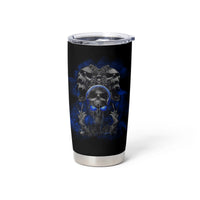 Skull Butterfly Demon - Zero Fck Given Tumbler Cup - Wonder Print Shop