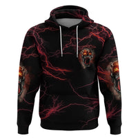 I'm Never Alone Skull Demon Hoodie - Wonder Print Shop