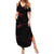 I'm Never Alone Skull Demon Summer Maxi Dress - Wonder Print Shop