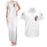 You Inspire My Inner Serial K Skull Rose Couples Matching Tank Maxi Dress and Hawaiian Shirt - Wonder Print Shop