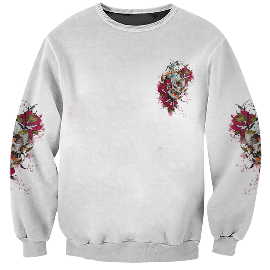 You Inspire My Inner Serial K Skull Rose Sweatshirt - Wonder Print Shop