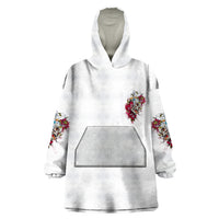 You Inspire My Inner Serial K Skull Rose Wearable Blanket Hoodie - Wonder Print Shop
