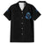 When I Was Born Reaper Fire Blue Family Matching Summer Maxi Dress and Hawaiian Shirt - Wonder Print Shop