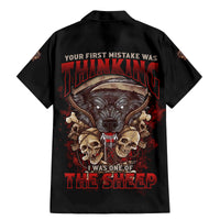 Your First Mistake Was Thingking Family Matching Mermaid Dress and Hawaiian Shirt - Wonder Print Shop