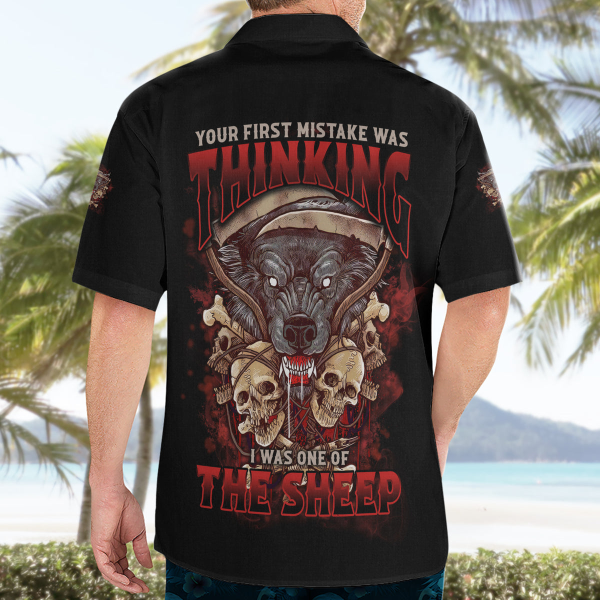 Your First Mistake Was Thingking Hawaiian Shirt - Wonder Print Shop