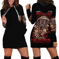 Your First Mistake Was Thingking Hoodie Dress - Wonder Print Shop