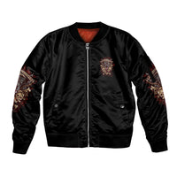 Your First Mistake Was Thingking Sleeve Zip Bomber Jacket - Wonder Print Shop