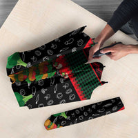 Vegan Christmas Umbrella with Tis the Season to Go Vegan Quote and Vegetable Tree - Wonder Print Shop