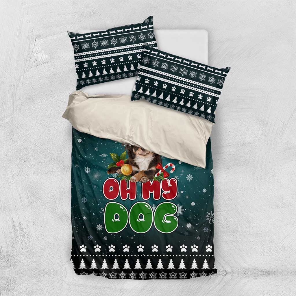 Chihuahua Oh My Dog Christmas Bedding Set Xmas Holiday Patterns - Wonder Print Shop