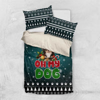 Chihuahua Oh My Dog Christmas Bedding Set Xmas Holiday Patterns - Wonder Print Shop