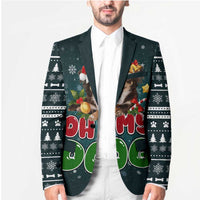 Chihuahua Oh My Dog Christmas Blazer Xmas Holiday Patterns - Wonder Print Shop
