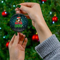 Chihuahua Oh My Dog Christmas Ceramic Ornament Xmas Holiday Patterns - Wonder Print Shop