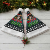 Chihuahua Oh My Dog Christmas Santa Hat Xmas Holiday Patterns - Wonder Print Shop