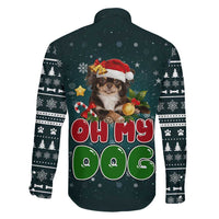 Chihuahua Oh My Dog Christmas Family Matching Mermaid Dress and Hawaiian Shirt Xmas Holiday Patterns - Wonder Print Shop