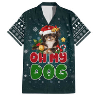Chihuahua Oh My Dog Christmas Hawaiian Shirt Xmas Holiday Patterns - Wonder Print Shop