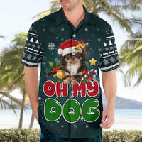 Chihuahua Oh My Dog Christmas Hawaiian Shirt Xmas Holiday Patterns - Wonder Print Shop