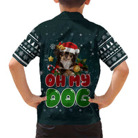 Chihuahua Oh My Dog Christmas Hawaiian Shirt Xmas Holiday Patterns - Wonder Print Shop