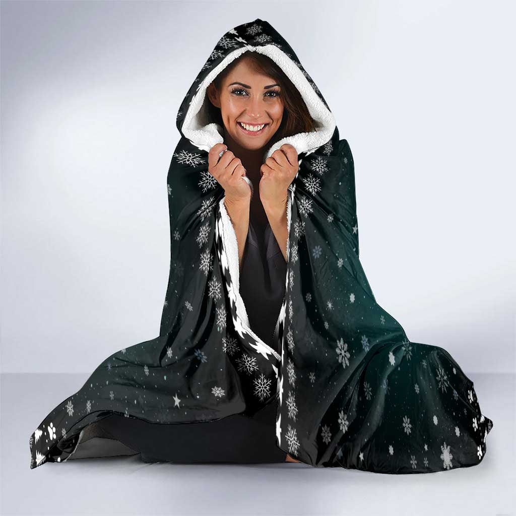 Chihuahua Oh My Dog Christmas Hooded Blanket Xmas Holiday Patterns - Wonder Print Shop