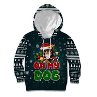 Chihuahua Oh My Dog Christmas Kid Hoodie Xmas Holiday Patterns - Wonder Print Shop