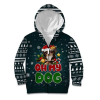 Chihuahua Oh My Dog Christmas Kid Hoodie Xmas Holiday Patterns - Wonder Print Shop