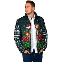 Chihuahua Oh My Dog Christmas Padded Jacket Xmas Holiday Patterns - Wonder Print Shop