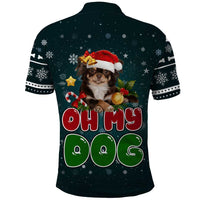 Chihuahua Oh My Dog Christmas Polo Shirt Xmas Holiday Patterns - Wonder Print Shop