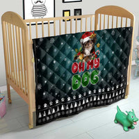 Chihuahua Oh My Dog Christmas Quilt Xmas Holiday Patterns - Wonder Print Shop