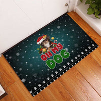 Chihuahua Oh My Dog Christmas Rubber Doormat Xmas Holiday Patterns - Wonder Print Shop