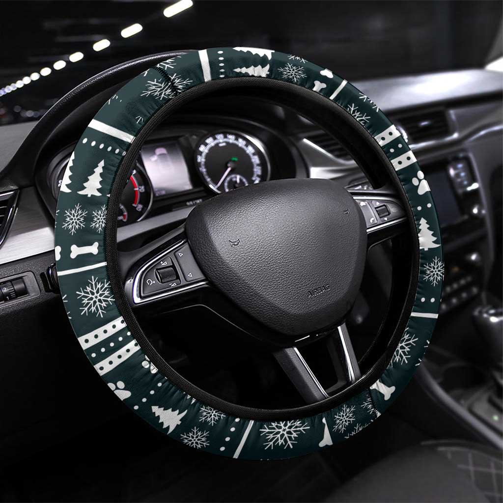 Chihuahua Oh My Dog Christmas Steering Wheel Cover Xmas Holiday Patterns - Wonder Print Shop