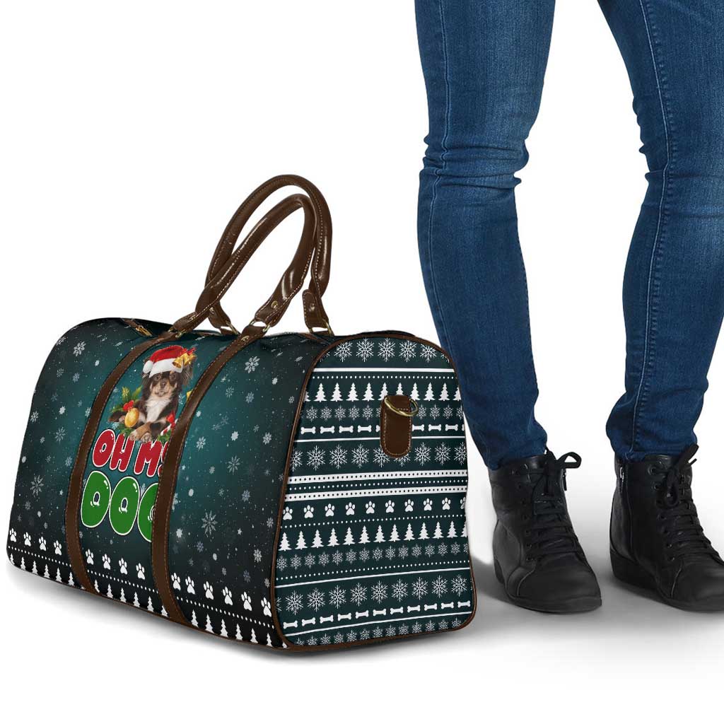 Chihuahua Oh My Dog Christmas Travel Bag Xmas Holiday Patterns - undefined
