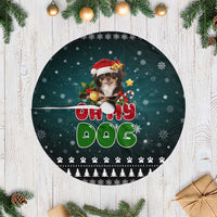 Chihuahua Oh My Dog Christmas Tree Skirt Xmas Holiday Patterns - Wonder Print Shop