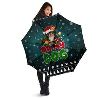 Chihuahua Oh My Dog Christmas Umbrella Xmas Holiday Patterns - Wonder Print Shop
