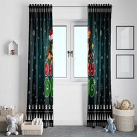 Chihuahua Oh My Dog Christmas Window Curtain Xmas Holiday Patterns - Wonder Print Shop