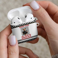 Chihuahua Personal Stalker Christmas AirPods Case Xmas Holiday Patterns - Wonder Print Shop