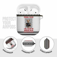 Chihuahua Personal Stalker Christmas AirPods Case Xmas Holiday Patterns - Wonder Print Shop