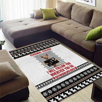 Chihuahua Personal Stalker Christmas Area Rug Xmas Holiday Patterns - Wonder Print Shop