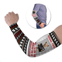 Chihuahua Personal Stalker Christmas Arm Sleeves Xmas Holiday Patterns - Wonder Print Shop