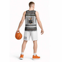 Chihuahua Personal Stalker Christmas Basketball Jersey Xmas Holiday Patterns - Wonder Print Shop