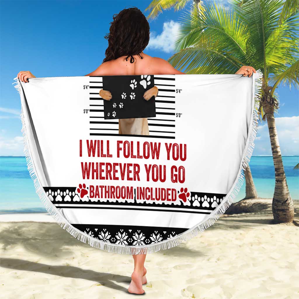 Chihuahua Personal Stalker Christmas Beach Blanket Xmas Holiday Patterns - Wonder Print Shop