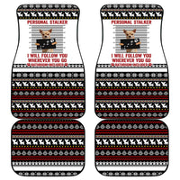 Chihuahua Personal Stalker Christmas Car Mats Xmas Holiday Patterns - Wonder Print Shop