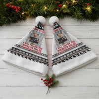 Chihuahua Personal Stalker Christmas Santa Hat Xmas Holiday Patterns - Wonder Print Shop