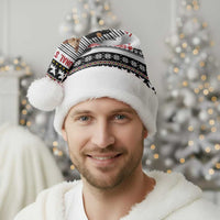 Chihuahua Personal Stalker Christmas Santa Hat Xmas Holiday Patterns - Wonder Print Shop