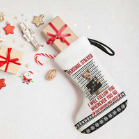 Chihuahua Personal Stalker Christmas Stocking Xmas Holiday Patterns - Wonder Print Shop