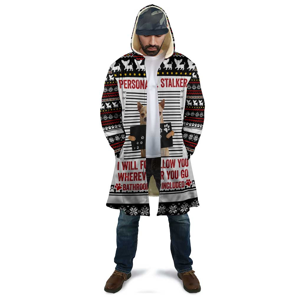 Chihuahua Personal Stalker Christmas Cloak Xmas Holiday Patterns - Wonder Print Shop