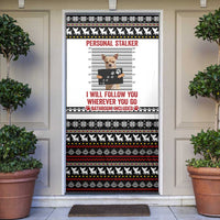 Chihuahua Personal Stalker Christmas Door Cover Xmas Holiday Patterns - Wonder Print Shop
