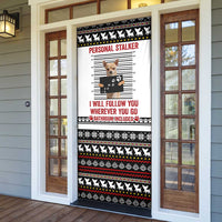Chihuahua Personal Stalker Christmas Door Cover Xmas Holiday Patterns - Wonder Print Shop